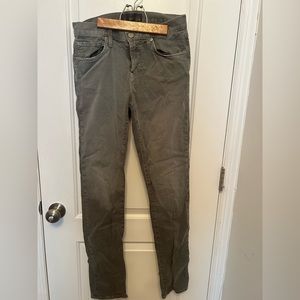 J Brand Jeans Tyler Pants Slim Straight Green